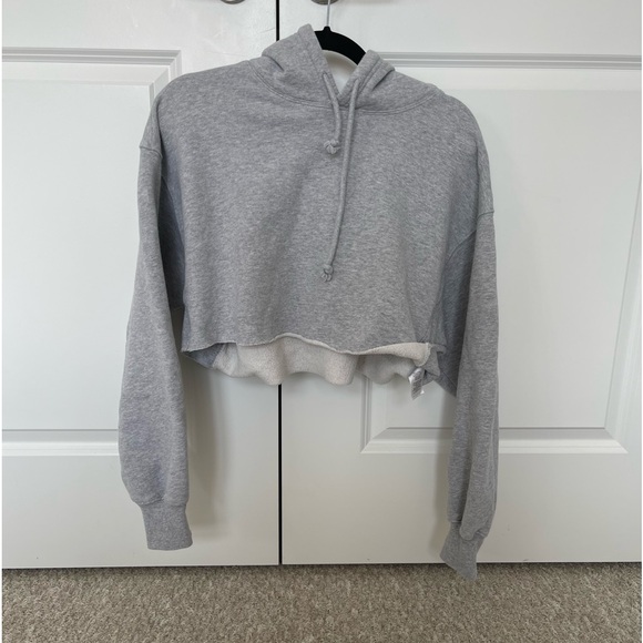 Aritzia TNA boyfriend cropped Hoodie - Picture 1 of 3